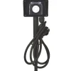 Multiprise avec minuterie ext 1,5m fil noir