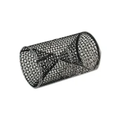 Nasse à écrevisses plastifiée 50 cm Diam 30 cm 2 entrées