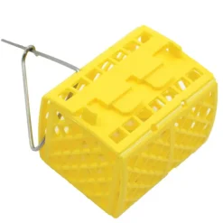 Nasse à écrevisses plastifiée 50 cm Diam 30 cm 2 entrées
