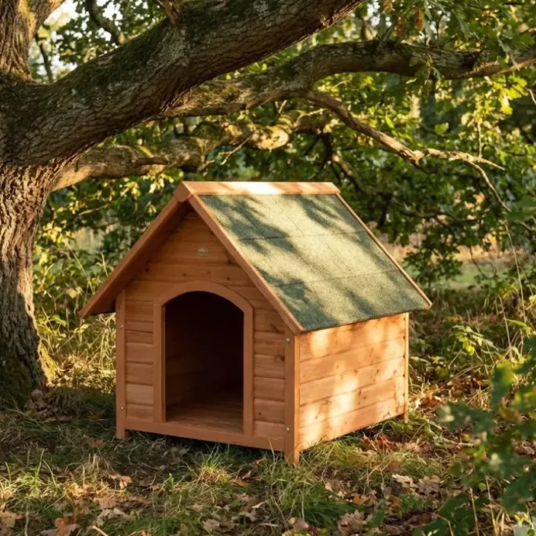 Niche chalet bois taille M