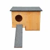 Nichoir chicane en bois pour canards d'ornement - 45x27x33cm