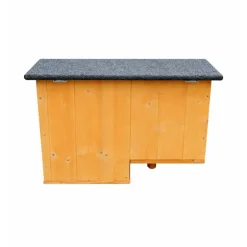 Nichoir chicane en bois pour canards d'ornement - 45x27x33cm