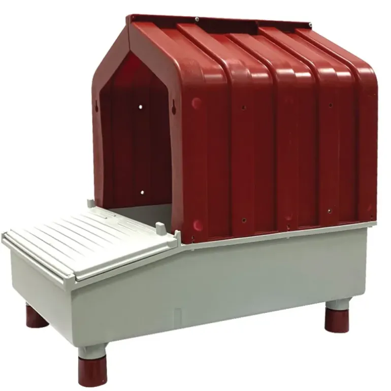 Nid de ponte en plastique NOVITAL - Gris et bordeaux - 37x44x33 cm