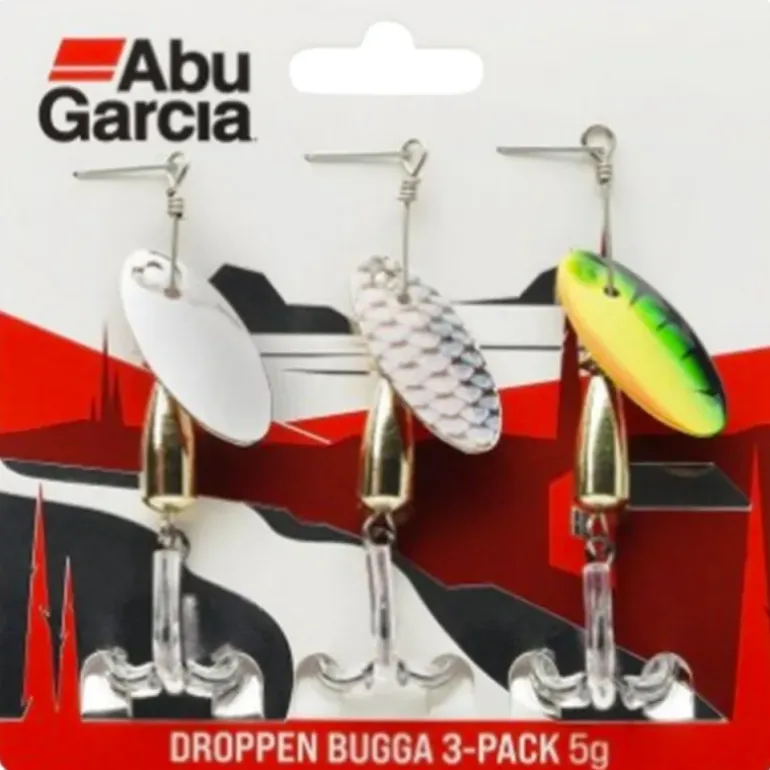 Pack 3 cuillères tournantes Abu Garcia 0,5-2,5m carnassiers