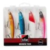 Pack 4 leurres coulants DAM carnassiers pêche profondeur 8cm 8g