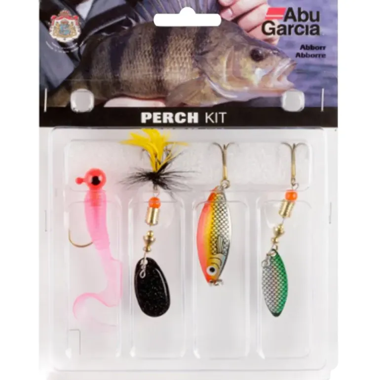 Pack 4 leurres Perche Abu Garcia - Techniques fines et précises