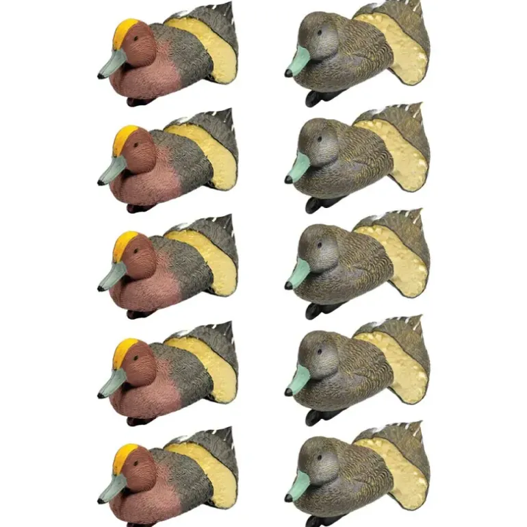 Pack 5 siffleurs mâles et 5 femelles moussés