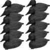 Pack de 10 Eiders Noirs Appelants Flottants Réaliste