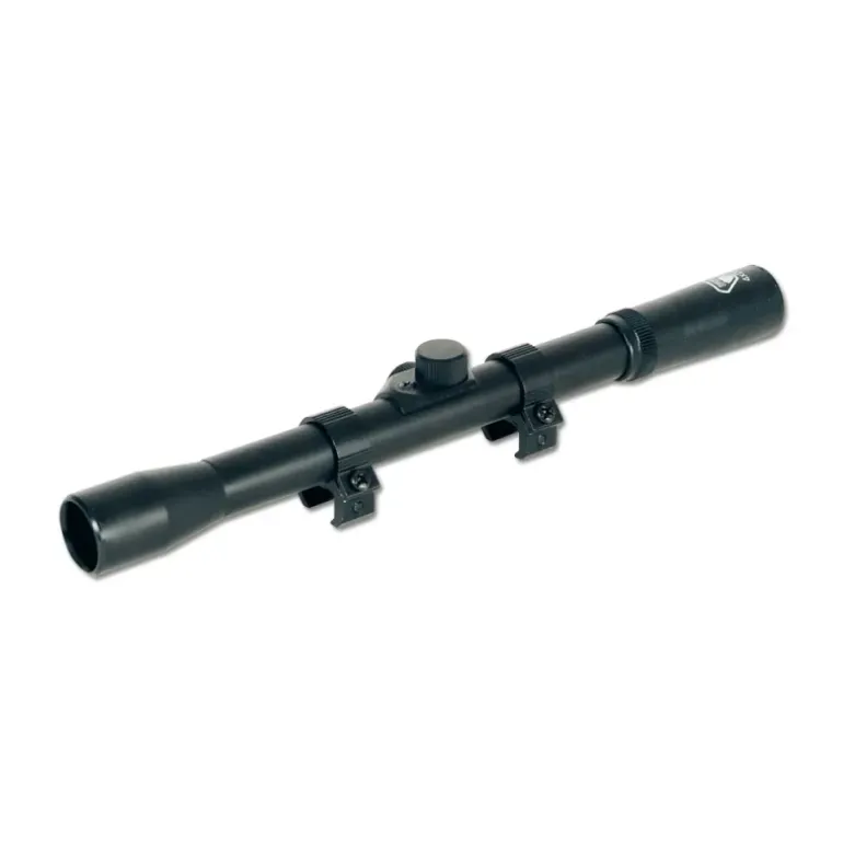 Pack junior Delta Fox 4.5mm L94cm + lunette 4x20 + cible