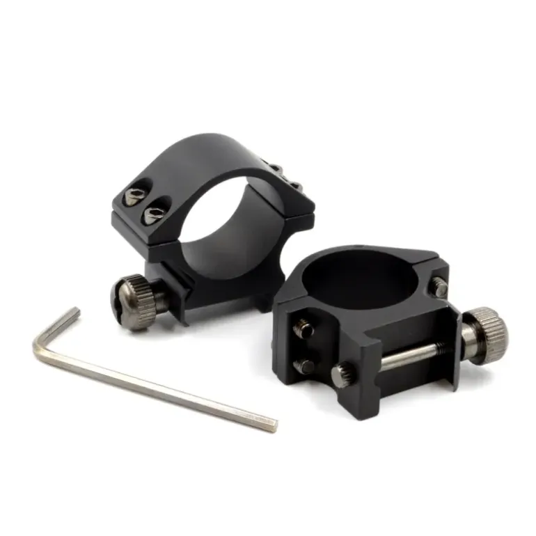 Paire de montages lunette pour carabine Savage 2 colliers Ø25mm