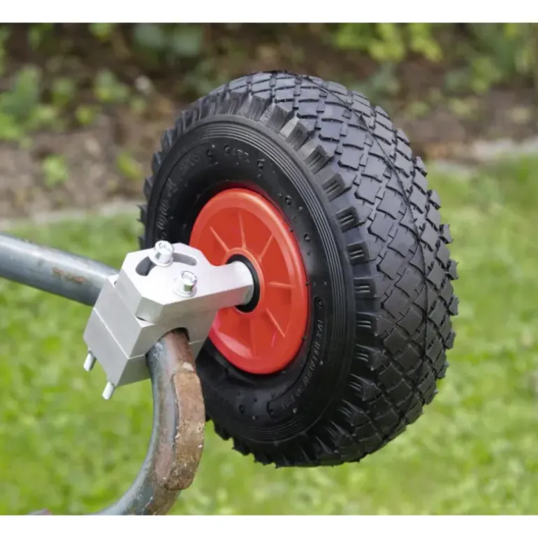 Paire de roues stabilisatrices diam. 25 cm pour brouette universelle