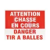 Panneau Chasse en Cours Tir à Balles Akilux 60 x 40cm