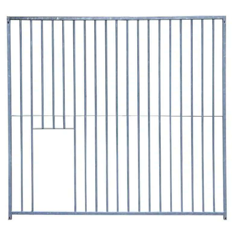 Panneau de chenil à barreaux 1,5m ouverture pour niche - Hauteur 184cm