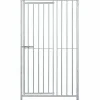 Panneau de chenil à barreaux 2m avec porte - Hauteur 184cm