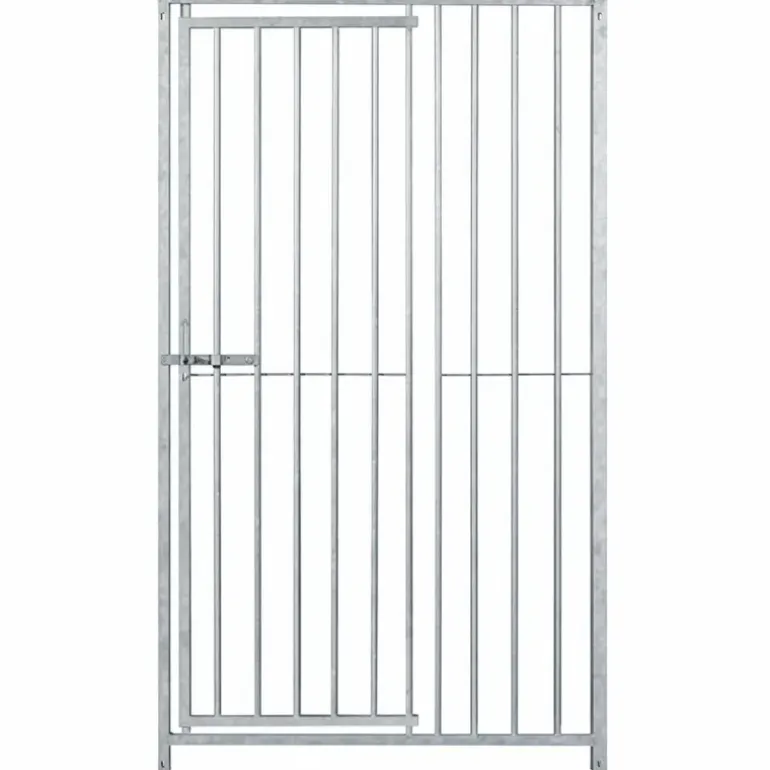 Panneau de chenil à barreaux 1,5m avec porte - Hauteur 184cm
