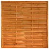 Panneau de clôture en bois occultant 180x180x3,5cm - Pin traité