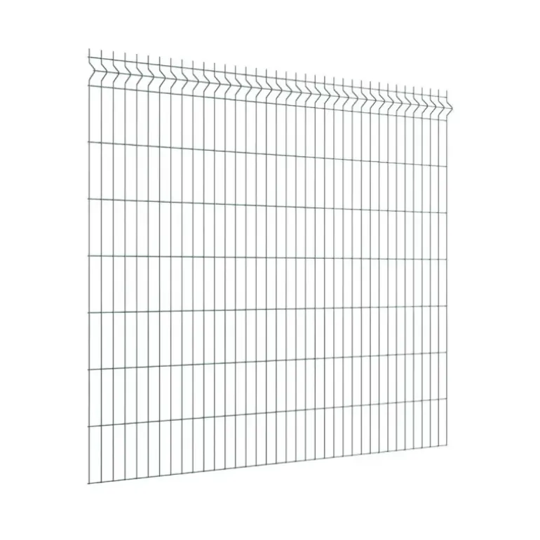 Panneau grillagé rigide 200 x 153 cm - Maille 55x200 mm - Fil galvanisé époxy
