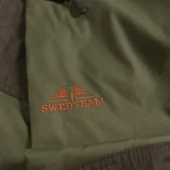 Pantalon chasse enfant Lynx polyester coton vert 6 à 16 ans