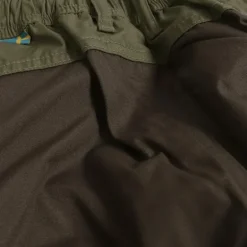 Pantalon chasse enfant Lynx polyester coton vert 6 à 16 ans