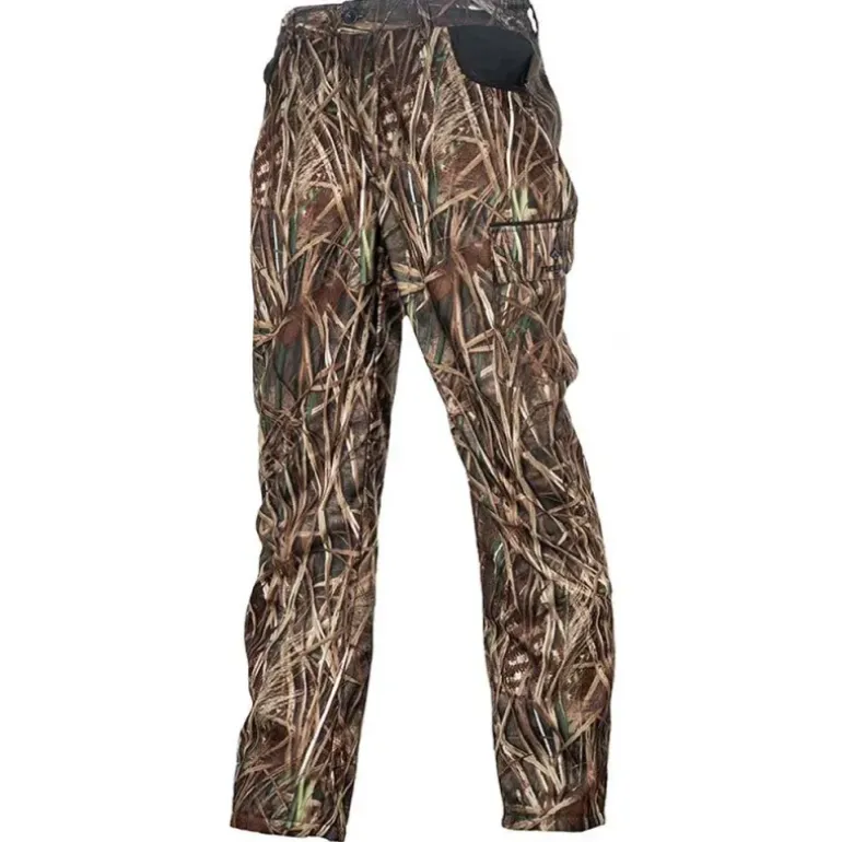 Pantalon chaud doublé polaire Treeland® camouflage roseaux Duck Pant