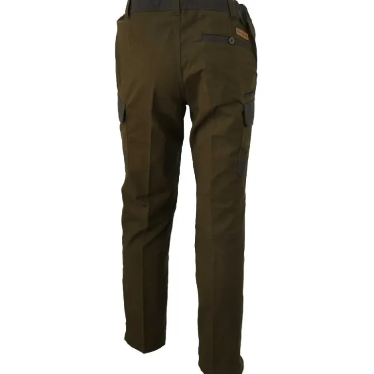 Pantalon de chasse anti-ronces Percussion kaki T38 à 60