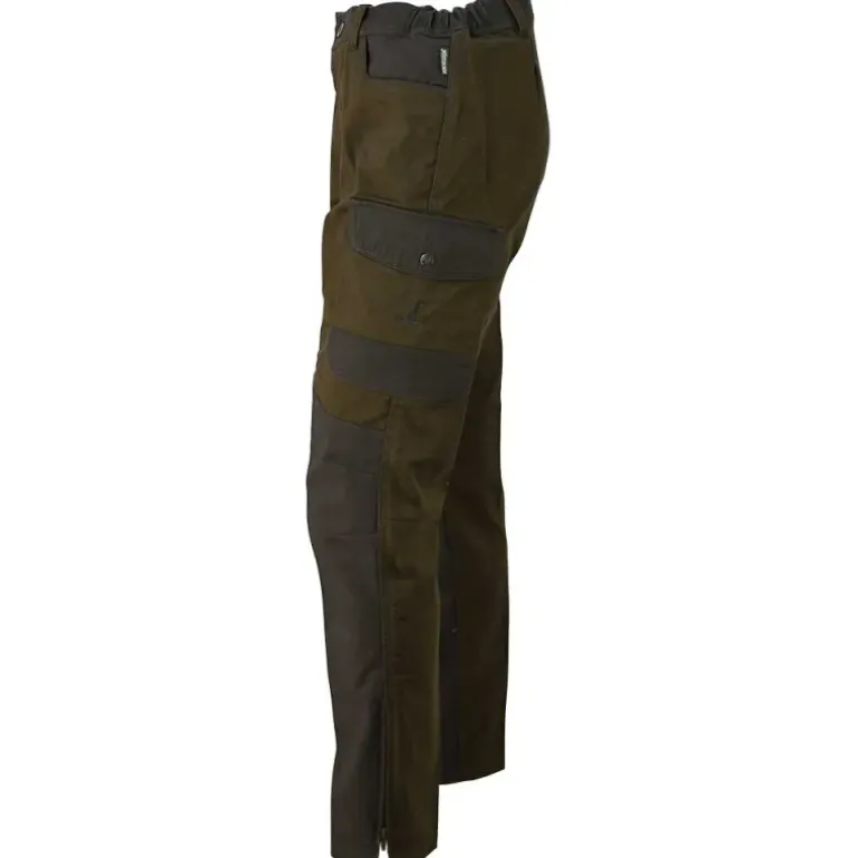 Pantalon de chasse anti-ronces Percussion kaki T38 à 60