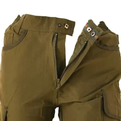 Pantalon de chasse Hyperstretch Savane 7 poches kaki T38 à 60