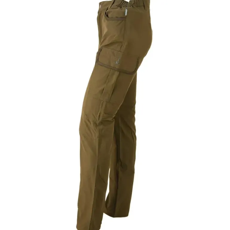 Pantalon de chasse Hyperstretch Savane 7 poches kaki T38 à 60