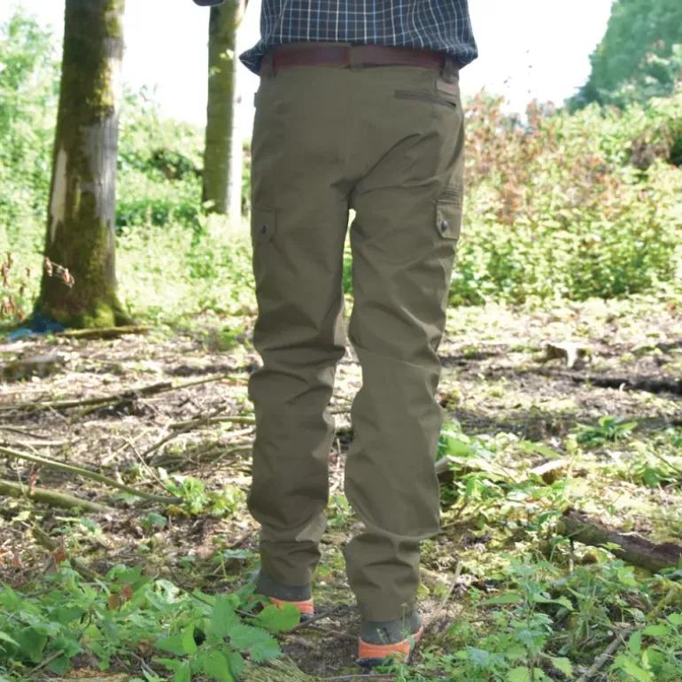 Pantalon de chasse Percussion Imperlight kaki taille 38 à 60