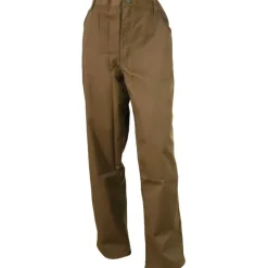 Pantalon de chasse T649N polyester coton marron taille 60