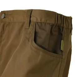 Pantalon de chasse T649N polyester coton marron taille 60