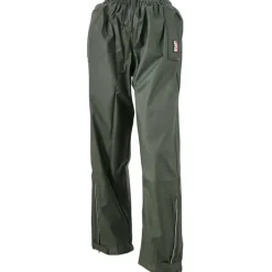 Pantalon de pluie Tonerre imperméable polyuréthane pvc kaki foncé