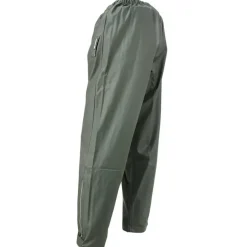 Pantalon de pluie Tonerre imperméable polyuréthane pvc kaki foncé