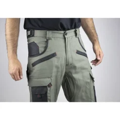 Pantalon de Travail Pro Kaki Ultra Résistant de 38 à 50