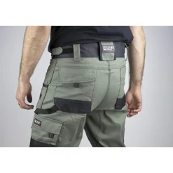 Pantalon de Travail Pro Kaki Ultra Résistant de 38 à 50
