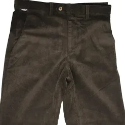 Pantalon marron Calvados côtelé extensible T38 À 60