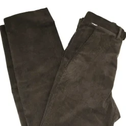 Pantalon marron Calvados côtelé extensible T38 À 60