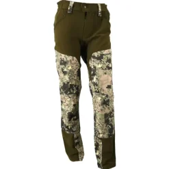 Pantalon stretch digital vert 38 à 54