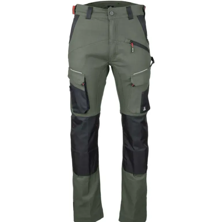 Pantalon Stretch Memory vert du 40 au 54