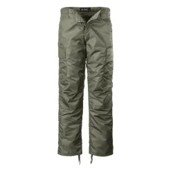 Pantalon thermo homme Brandit® Olive - Coupe droite hydrofuge