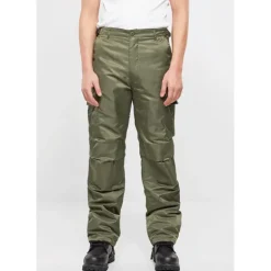 Pantalon thermo homme Brandit® Olive - Coupe droite hydrofuge