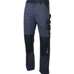 Pantalon Travail multipoches LMA gris et noir T38 à T60