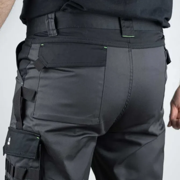 Pantalon Travail multipoches LMA gris et noir T38 à T60