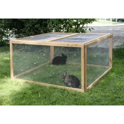 Parc extérieur modulable pour petits animaux