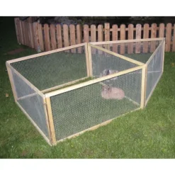 Parc extérieur modulable pour petits animaux