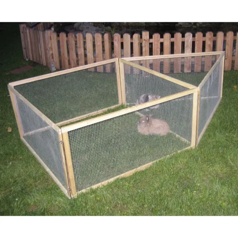 Parc extérieur modulable pour petits animaux