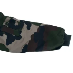 Parka matelassée capuche 4 poches polyester coton camo 6 à 16 ans