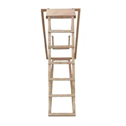 Perchoir poules en bois 1 échelle avec balançoire