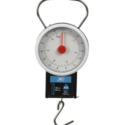 Peson de pêche 32 kg avec ruban à mesurer 100 cm