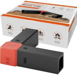 Piège à rongeurs d'angle électrique USB - 2 tunnels - 2000V